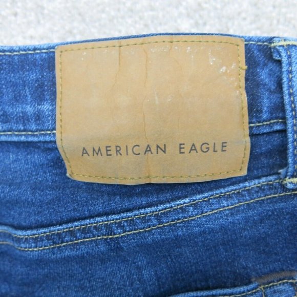 American Eagle Airflex+ Men's Slim Straight Jeans 28x30" (28x28" actual) - Picture 4 of 10